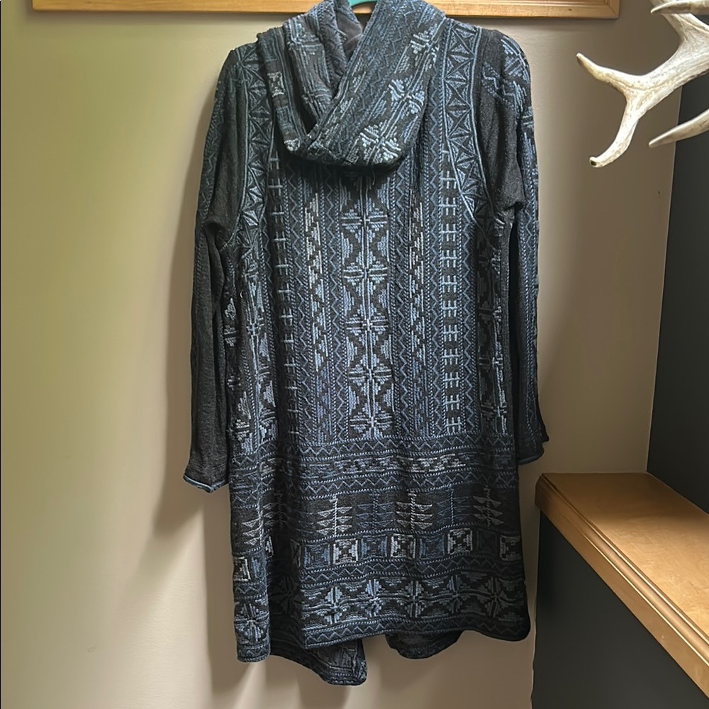 Johnny Was Biya Eyriek Long Hoodie - Picture 4 of 5